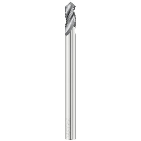 Fullerton Tool 3-Flute - 90 Degree Point - 5566 MATRX Poly Drills, RH Spiral, Notched, Standard, 1/4 25322
